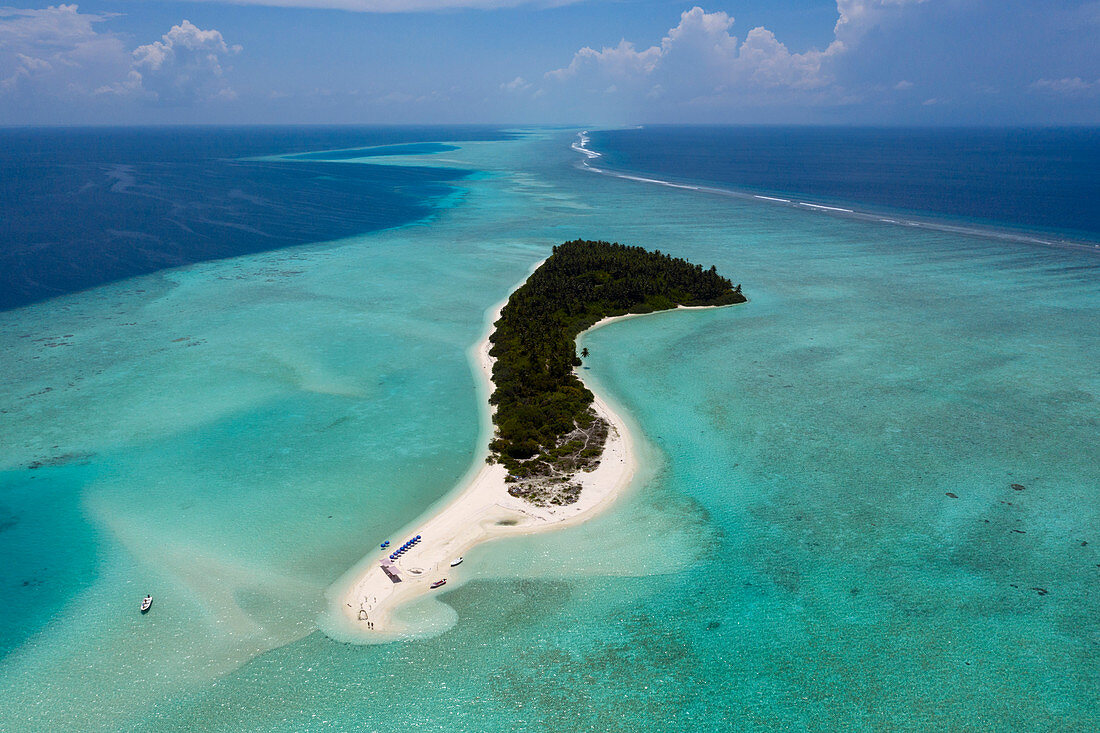 Barbeque Insel Bodumohora, Felidhu Atoll, Indischer Ozean, Malediven