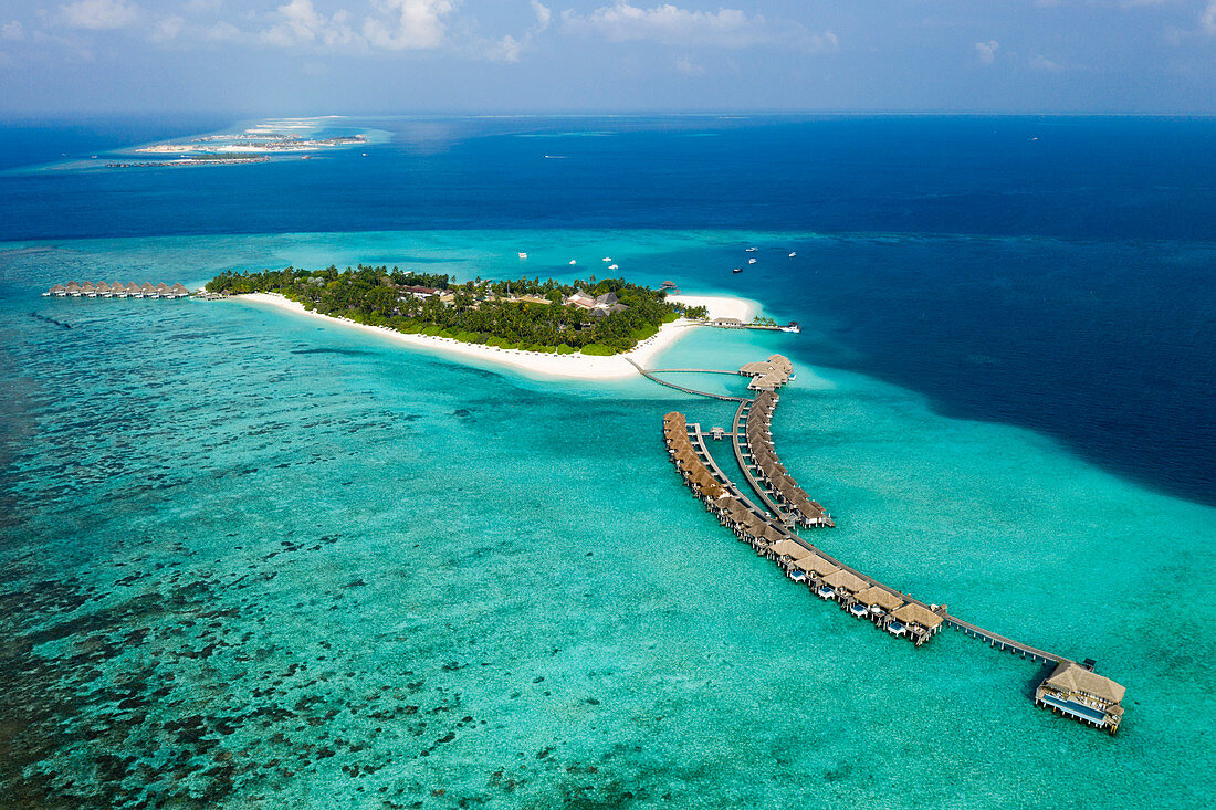 Touristeninsel Velassaru, Süd Male Atoll, Indischer Ozean, Malediven