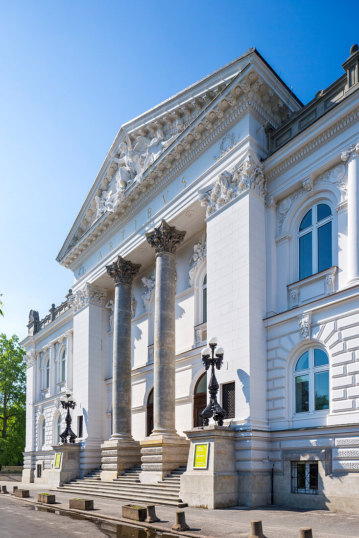 Zacheta, nationale Kunstgalerie, Museum für zeitgenössische Kunst am Stanislaw-Malachowski-Platz, Warschau, Polen