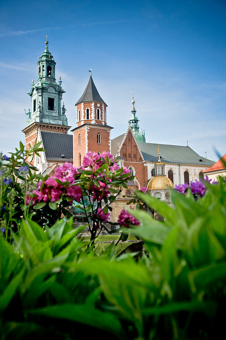 Wawel castle. Cracow is the second largest and one of the oldest cities in Poland.