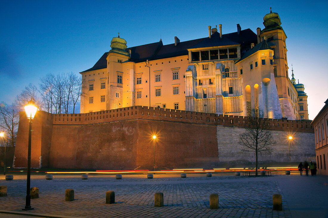 Wawel castle. Cracow is the second largest and one of the oldest cities in Poland.