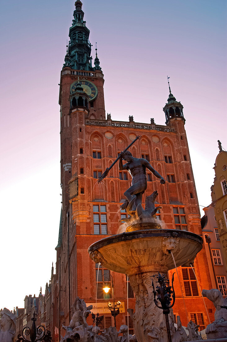 Altstadt von Danzig, Stadt an der Ostseeküste, Polen