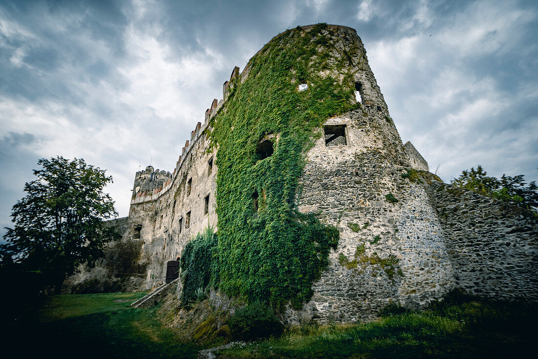 Burg Bolkow, nordwestlich von Walbrzych, Woiwodschaft Niederschlesien in Polen, Europa