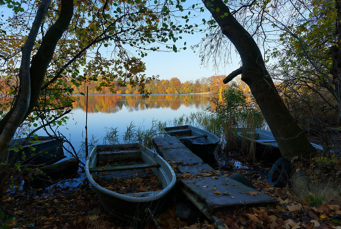 Caputher See, Caputh, Gemeinde Schwielowsee, Land Brandenburg, Deutschland