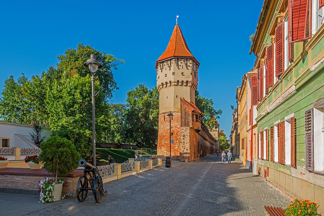 Töpferturm, Sibiu, Transsylvanien, Rumänien