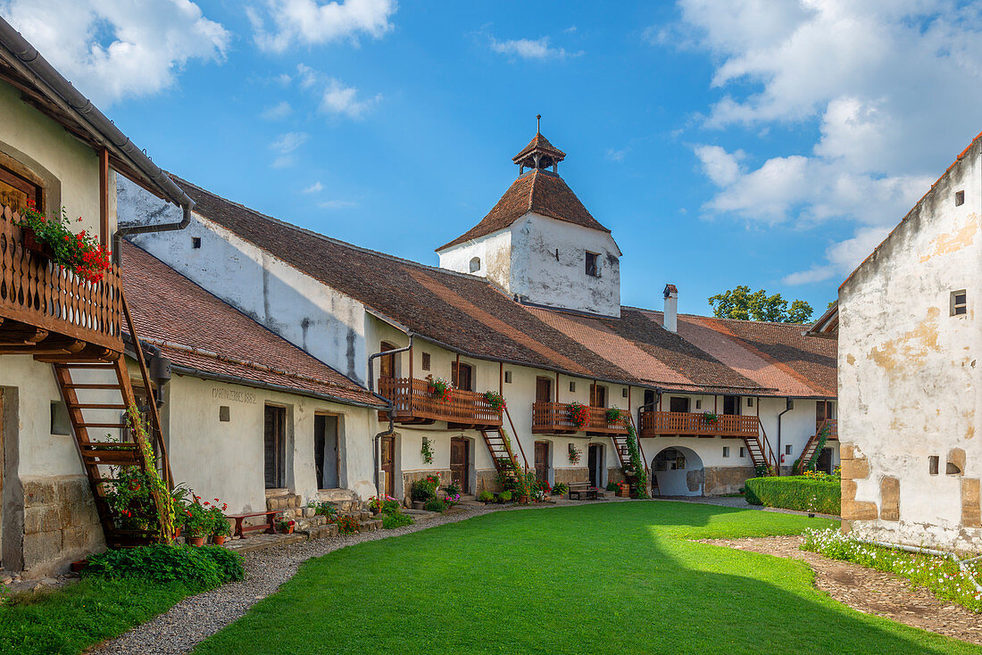 Evangelische Kirchenfestung von Harman, Kreis Brasov, Transsylvanien, Rumänien