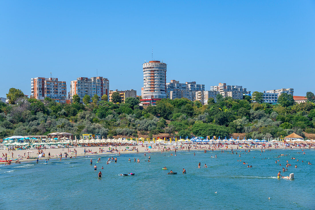Constanta Beach, Dobruja, Black Sea Coast, Romania