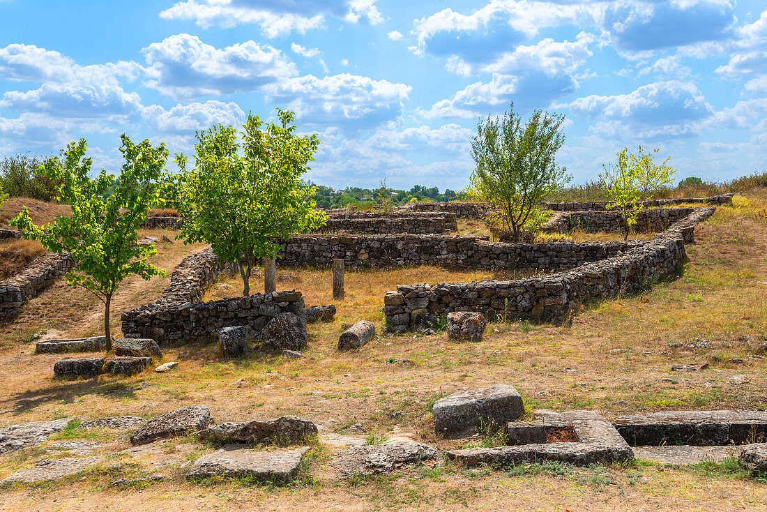 Roman excavations at Adamclisi, Dobruja, Romania