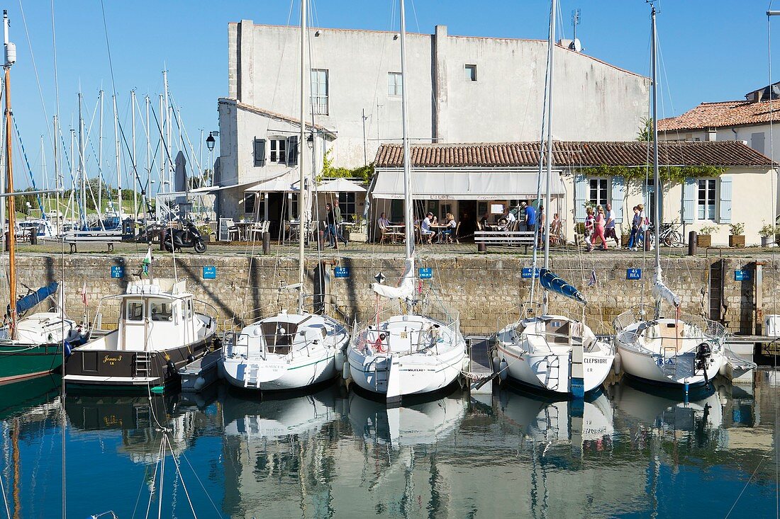 France, Charente Maritime, Ile de Re, Saint Martin de Re, the port