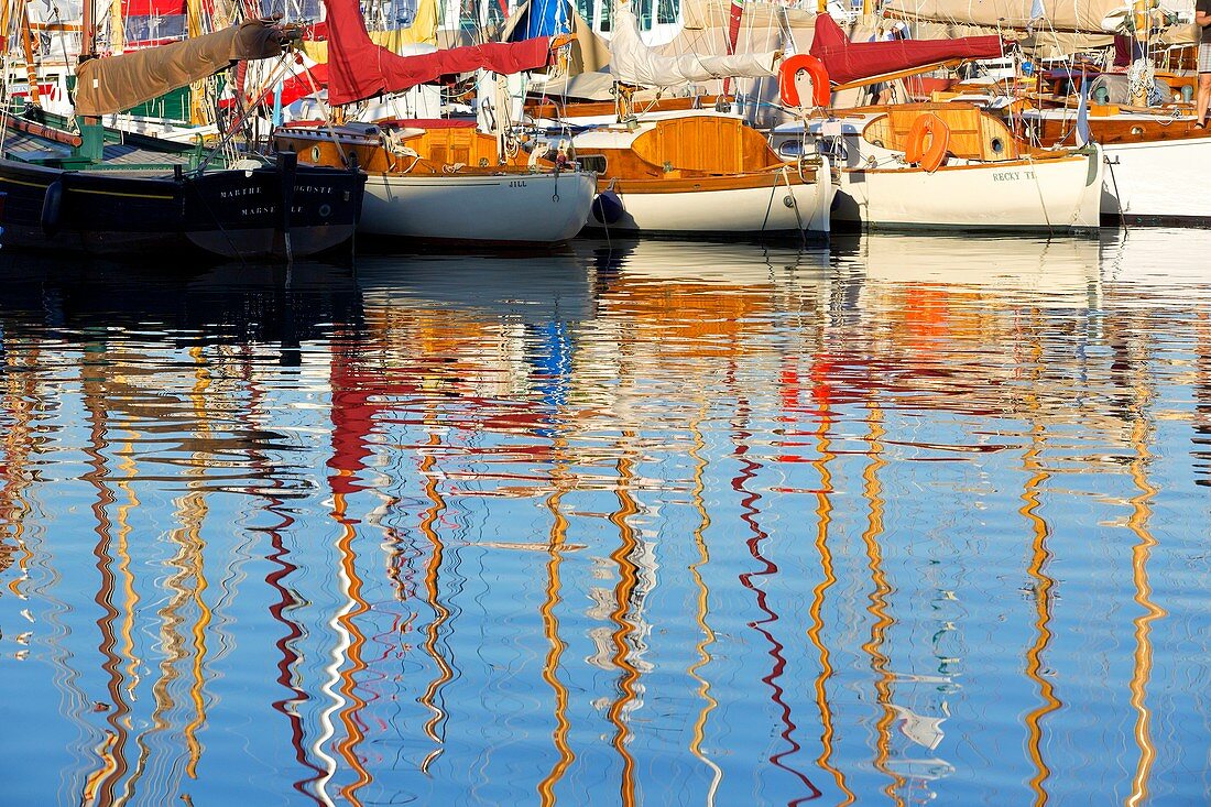 France, Var, Sanary sur Mer, the port