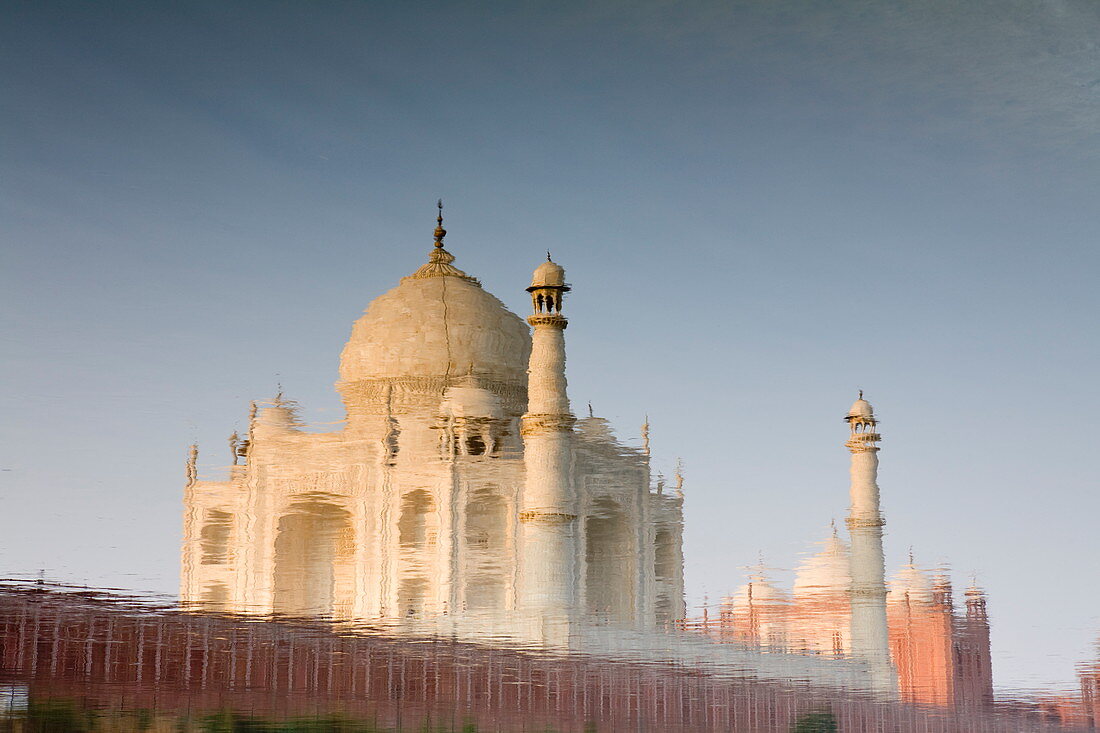 Taj Mahal, UNESCO-Weltkulturerbe, Agra, Uttar Pradesh, Indien, Asien