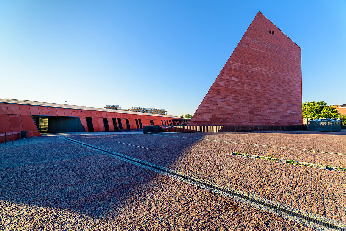 Museum des Zweiten Weltkriegs am Władysław Bartoszewski-Platz nähe Stadtzentrum, Danzig, Polen, Europa