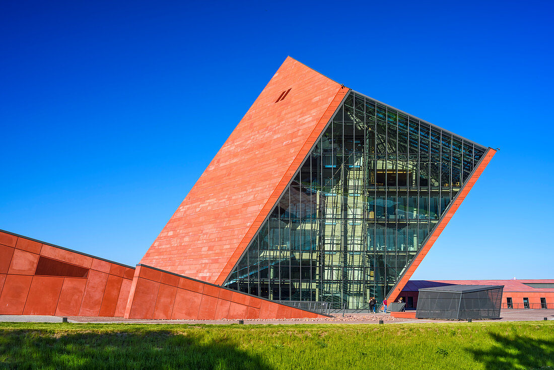 Museum des Zweiten Weltkriegs am Władysław Bartoszewski-Platz nähe Stadtzentrum, Danzig, Polen, Europa