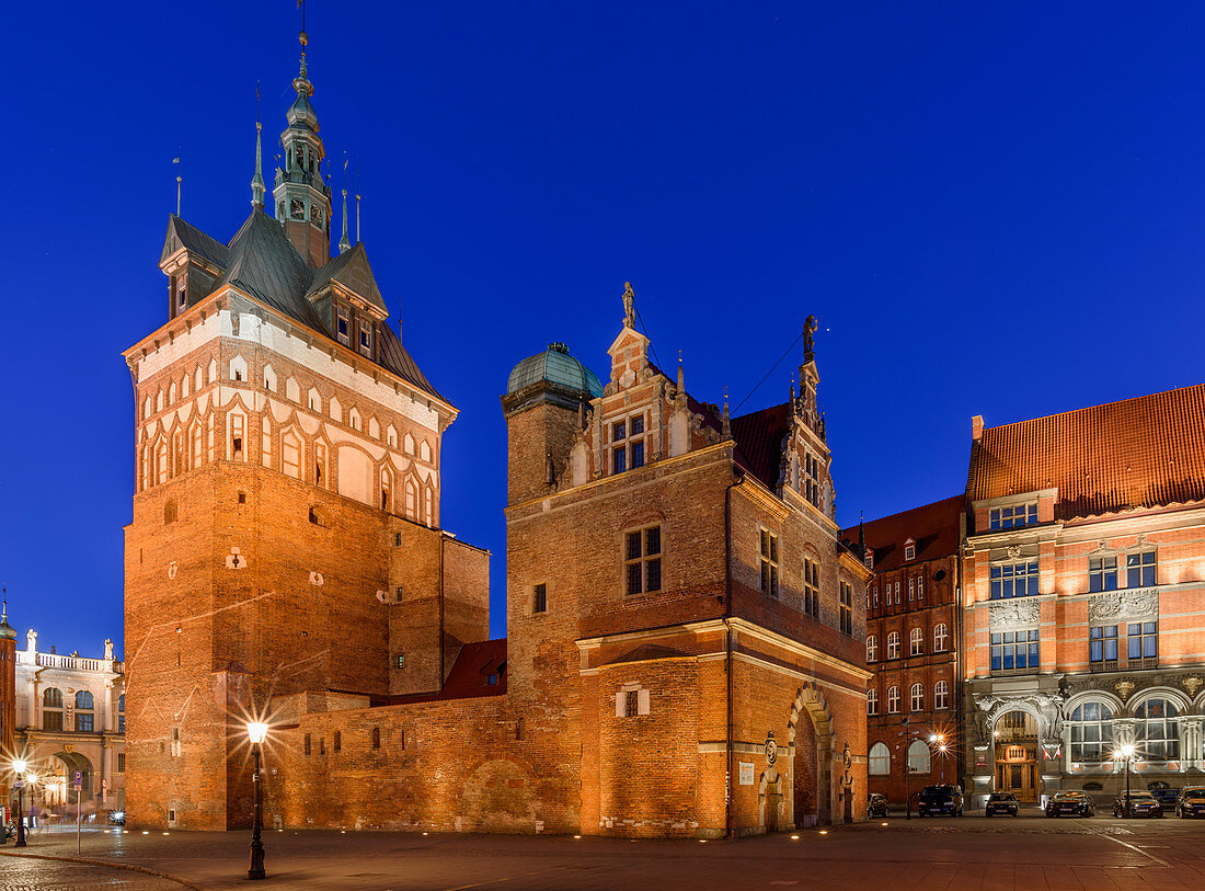 Gdansk, Main City, old town, former prison and torture chamber, nowadays Museum of Amber, Coal Market Square. Gdansk, Main City, Pomorze region, Pomorskie voivodeship, Poland, Europe