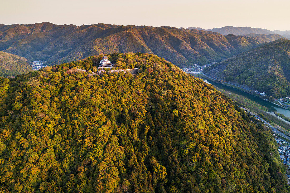 Iwakuni Castle, Iwakuni, Yamaguchi Prefecture, Honshu, Japan, Asia