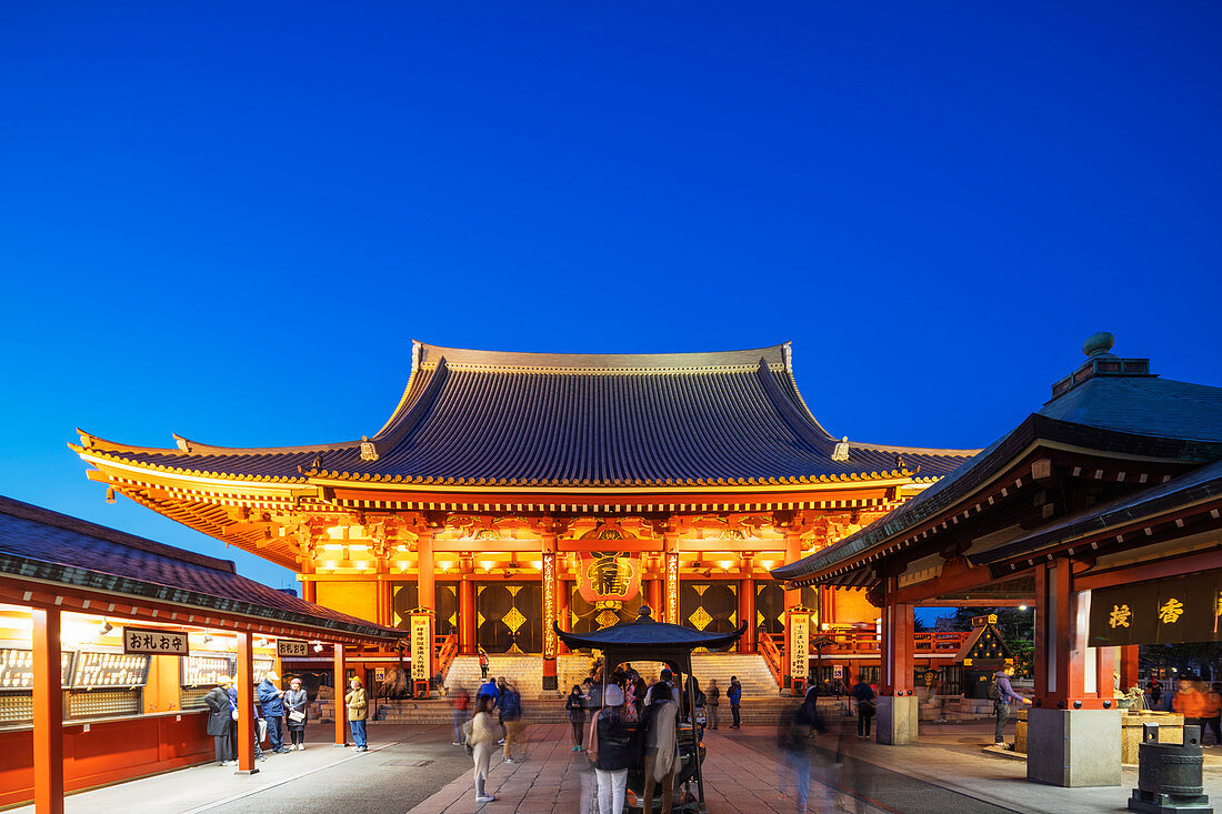 Sensoji-Tempel, Asakusa, Tokio, Japan, Asien