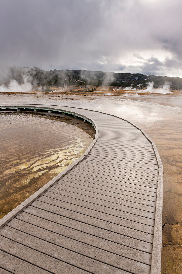 Yellowstone National Park, UNESCO World Heritage Site, Wyoming, United States of America, North America