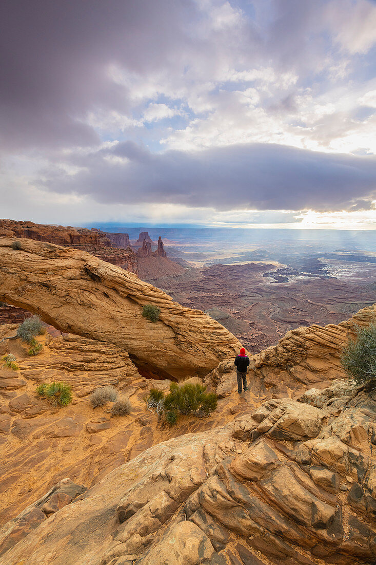 Mesa Arch, Canyonlands National Park, Moab, Utah, United States of America, North America