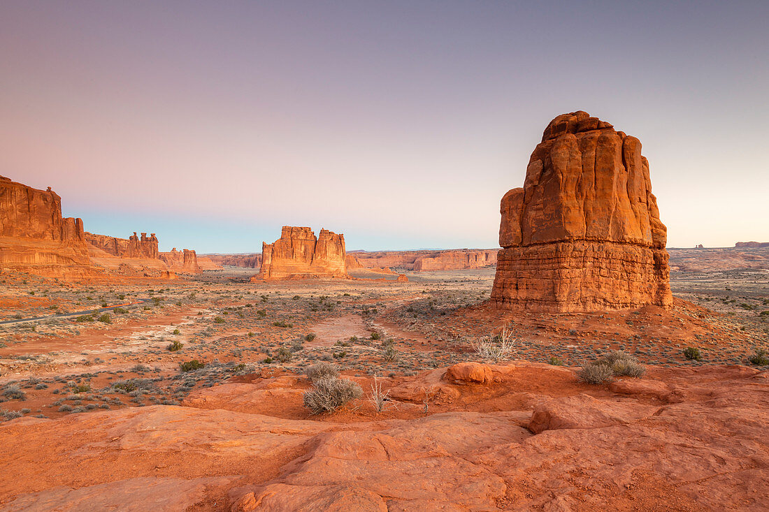 Park Avenue, Arches National Park, Moab, Utah, Vereinigte Staaten von Amerika, Nordamerika