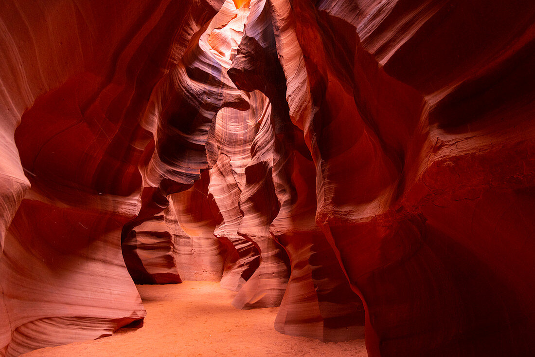 Antilopen-Schlucht, Navajo-Stammespark, Page, Arizona, Vereinigte Staaten von Amerika, Nordamerika