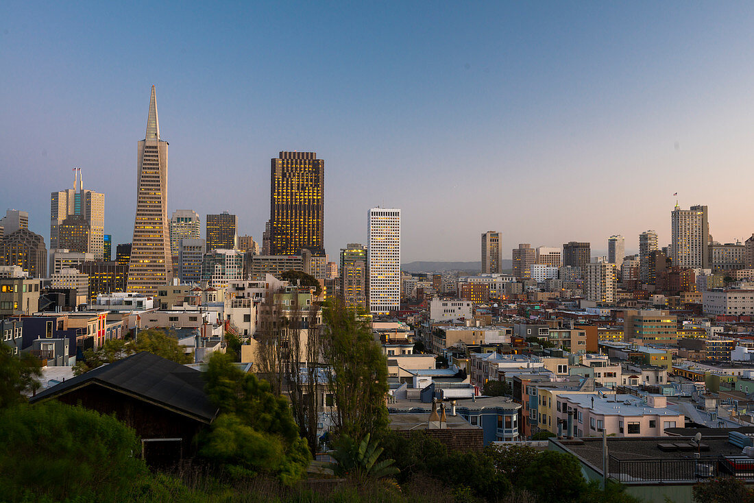 Transamerica Pyramid, San Francisco, Kalifornien, Vereinigte Staaten von Amerika, Nordamerika