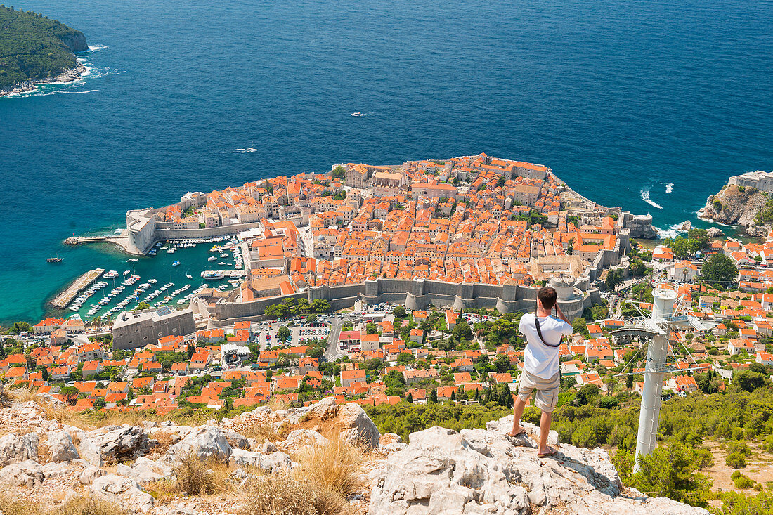 Luftaufnahme von Dubrovnik, Kroatien, Europa