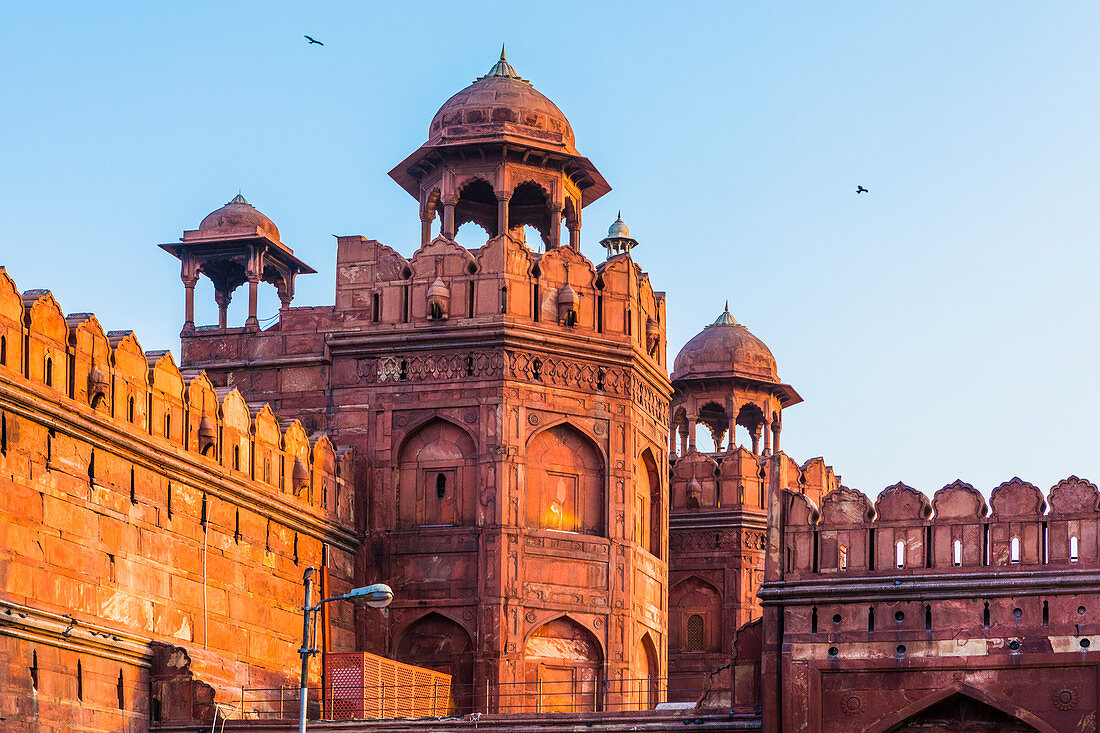 Rotes Fort, UNESCO-Weltkulturerbe, Alt-Delhi, Indien, Asien