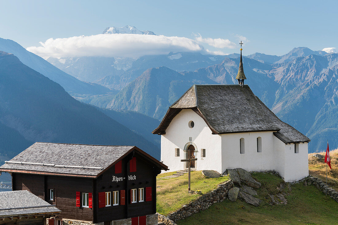 Chapel Maria zum Schnee, Bettmeralp, Valais, Switzerland