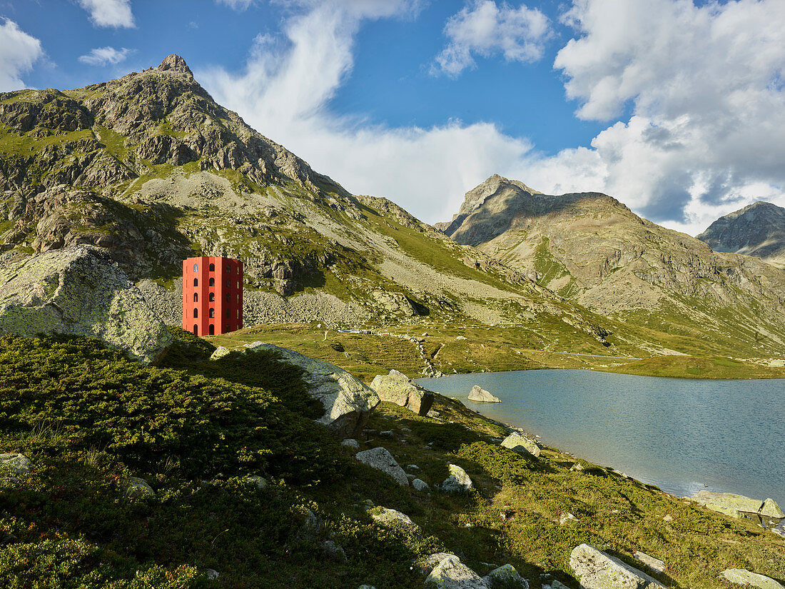 Origen, Juliertheater, Lej da Güglia, Julierpass, Graubünden, Schweiz