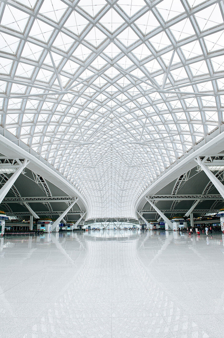Guangzhou South Railway Station, TPF Farrells Architects, Guangdon Province, China