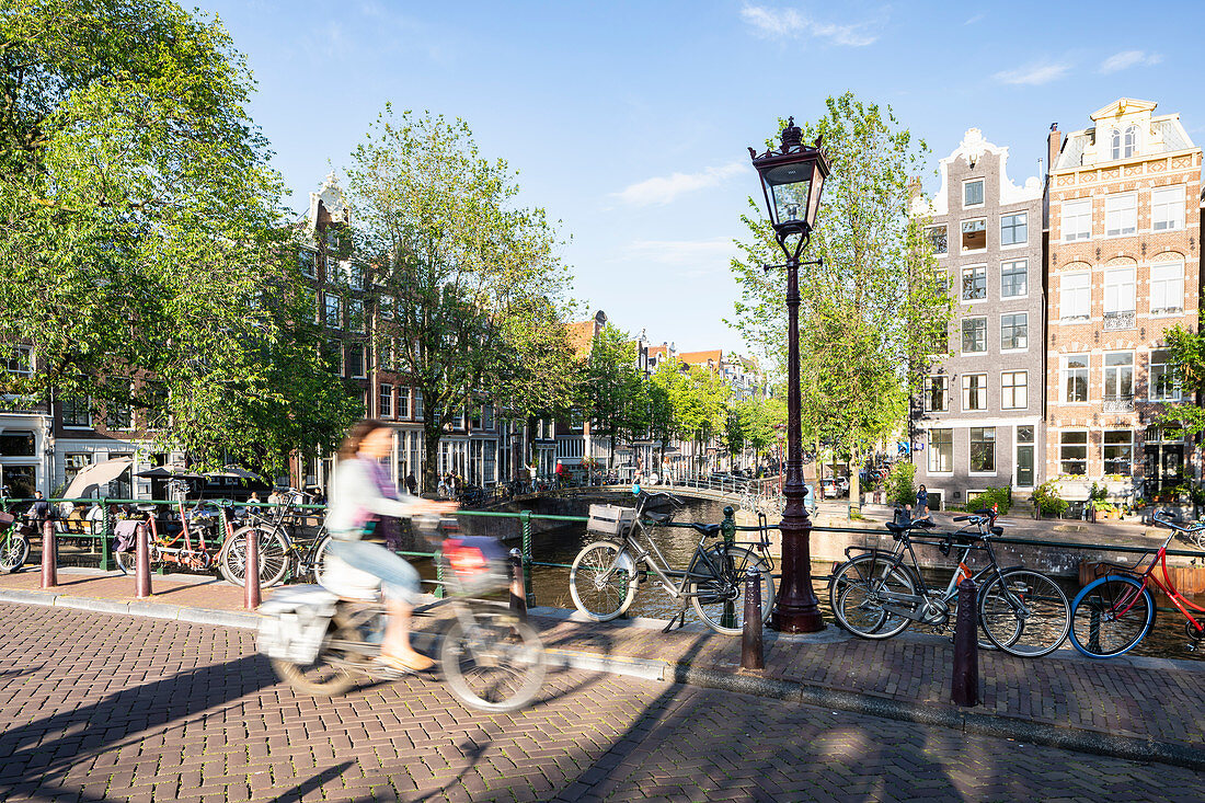 The Herengracht Canal in Amsterdam, North Holland, The Netherlands, Europe