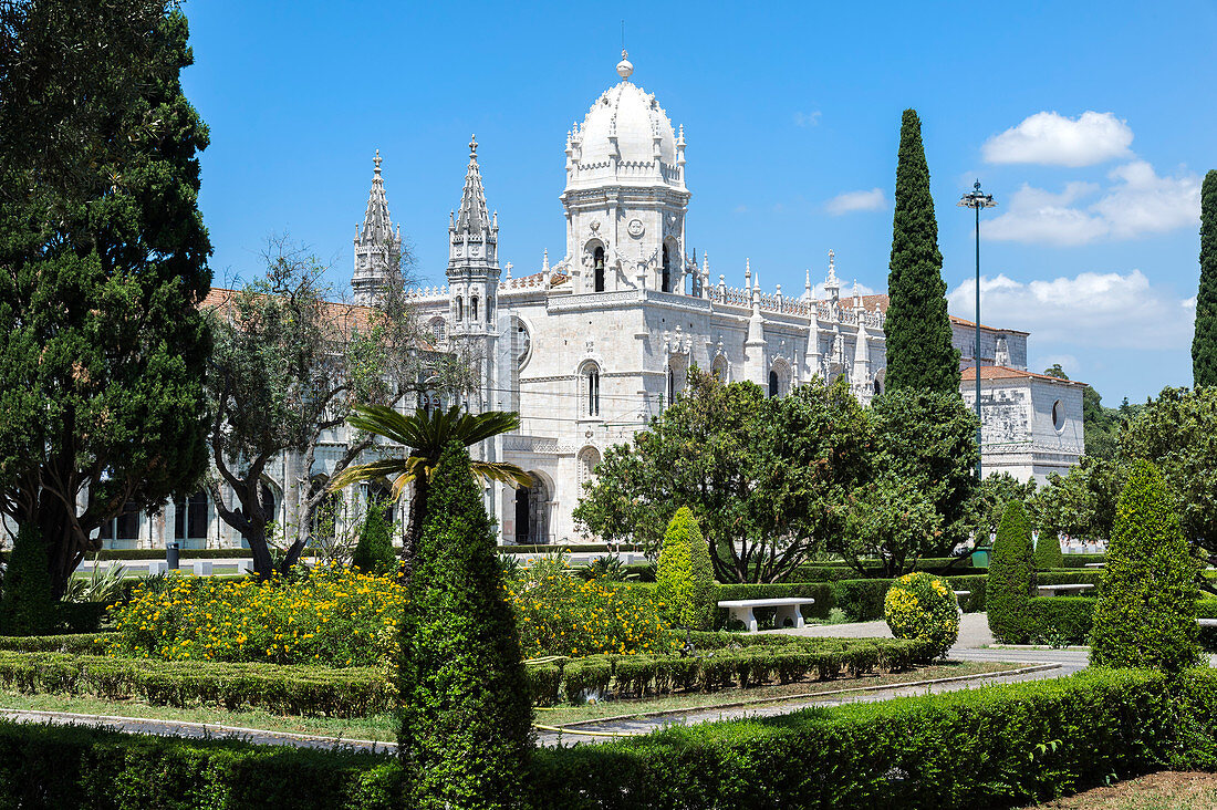 Mosteiro dos Jeronimos (Kloster der Hieronymiten), UNESCO-Weltkulturerbe, Belem, Lissabon, Portugal, Europa