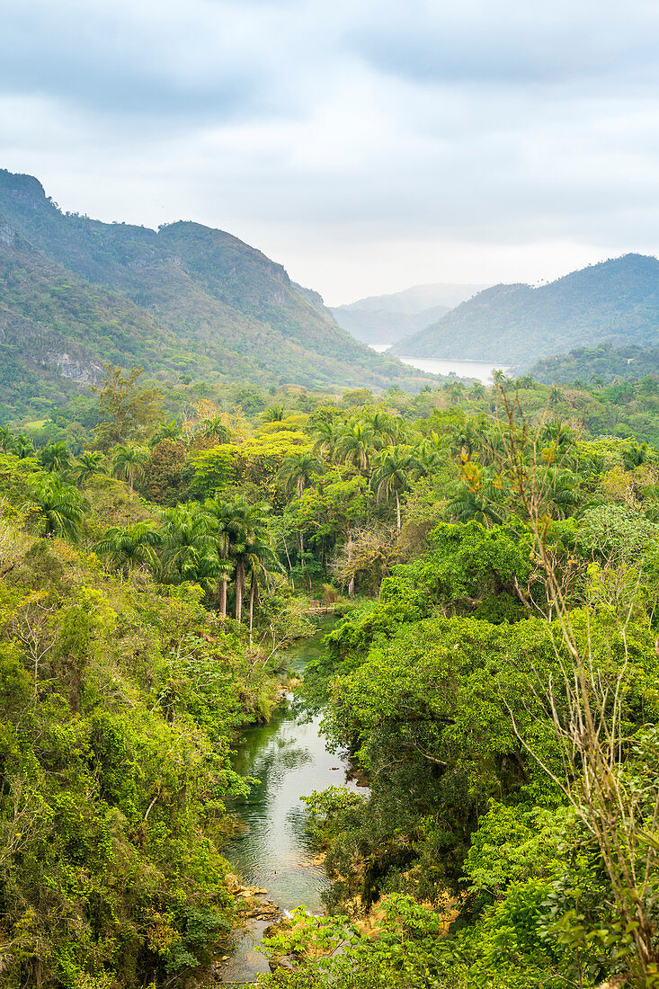 El Nicho valley in the Sierra del Escambray mountains not far from Cienfuegos, Cuba, West Indies, Caribbean, Central America