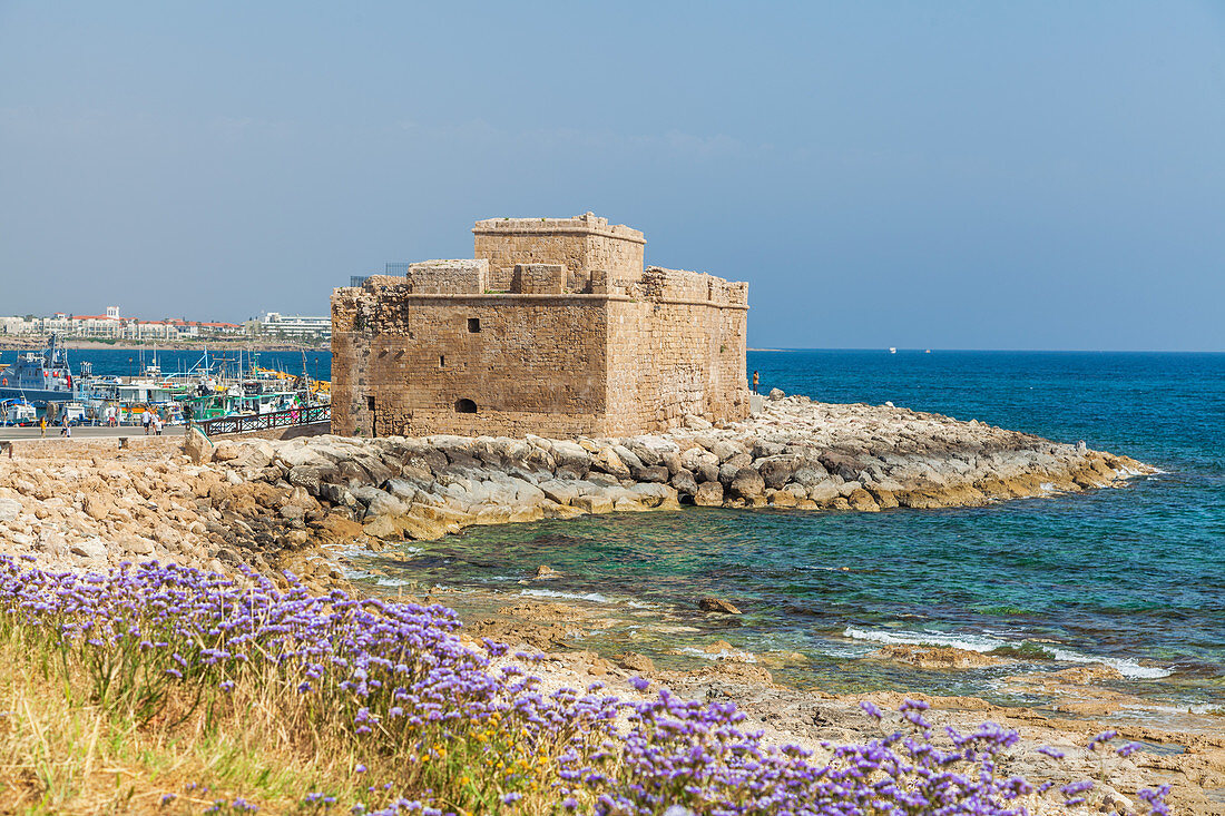 Die Burg von Paphos, Paphos, Zypern, Mittelmeer, Europa