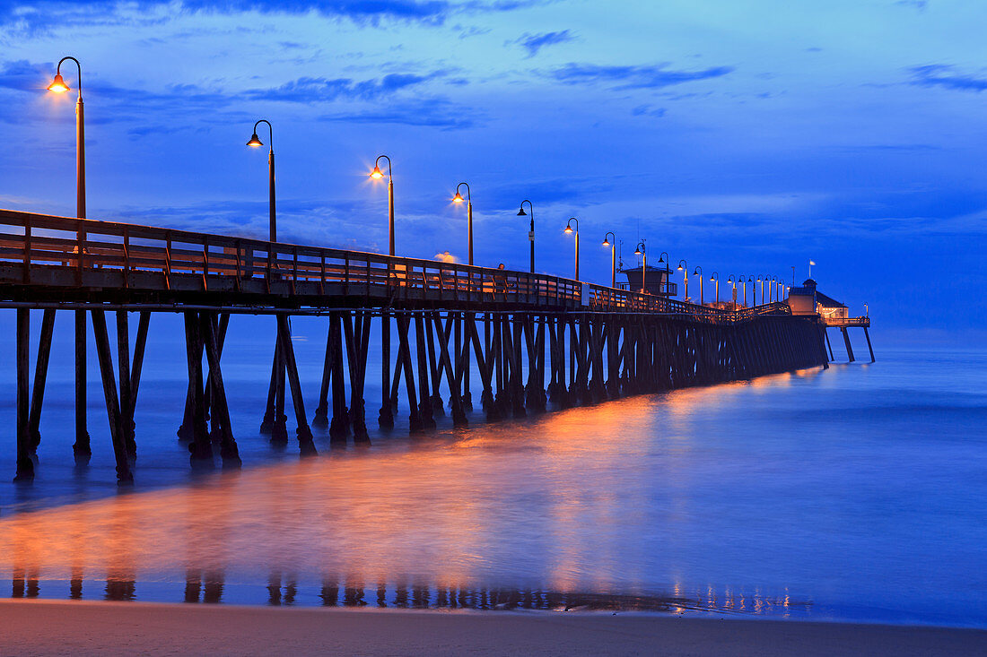 Imperial Beach Pier, San Diego, Kalifornien, Vereinigte Staaten von Amerika, Nordamerika