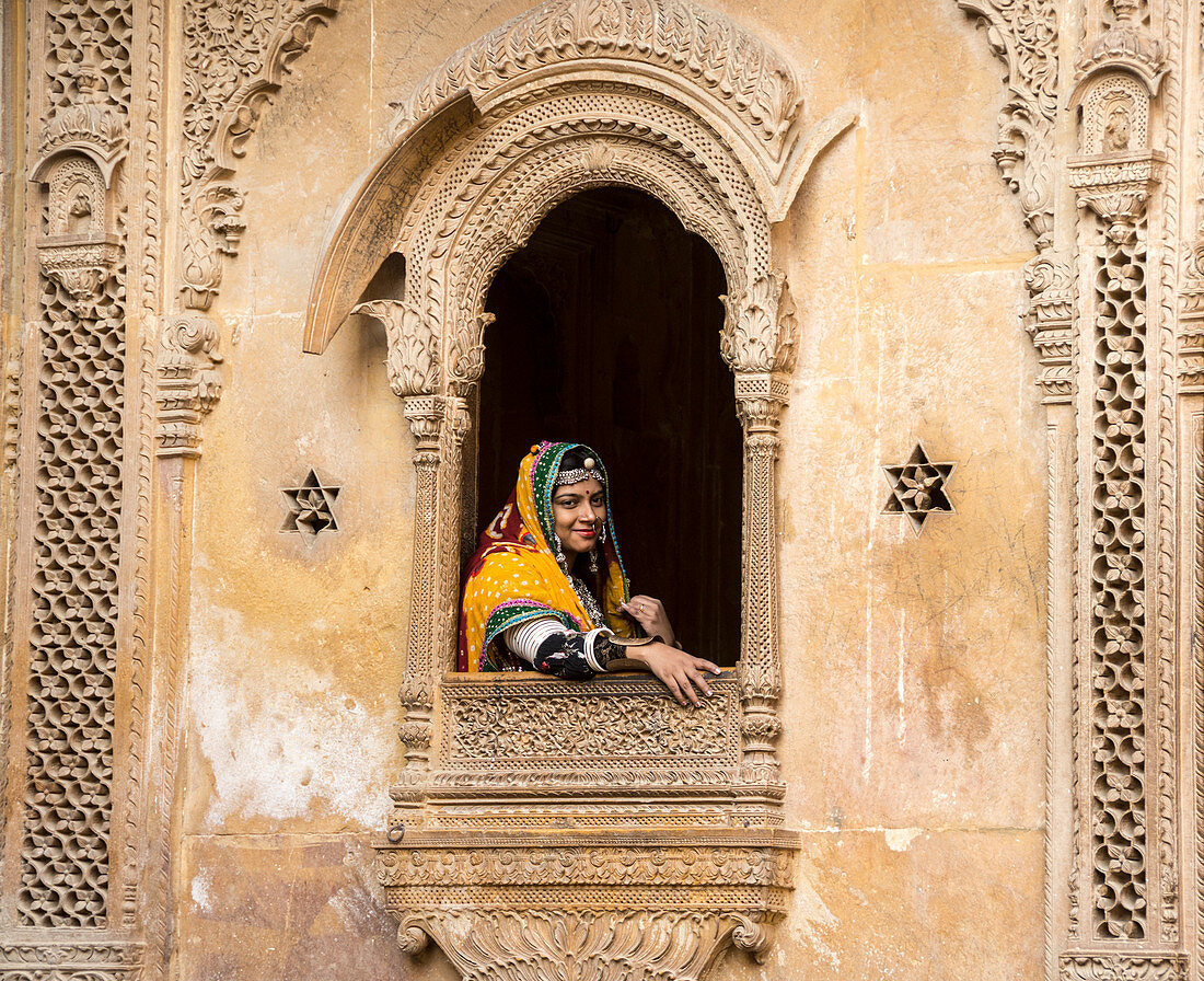 Patwa-ki-Haveli, Jaisalmer, Rajasthan, Indien, Asien