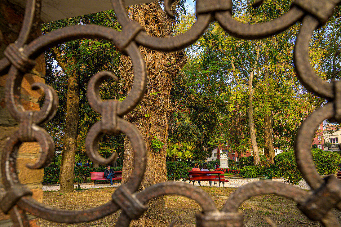 Giardini Papadopoli in Venice, Italy