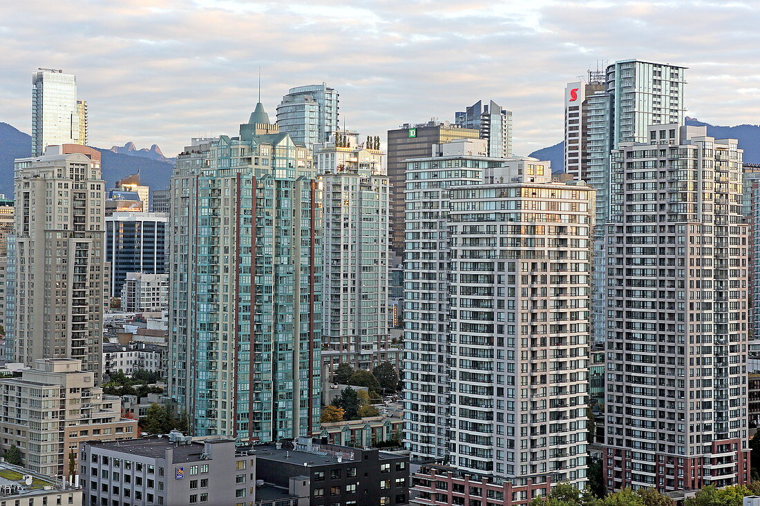 Downtown von Vancouver, British Columbia