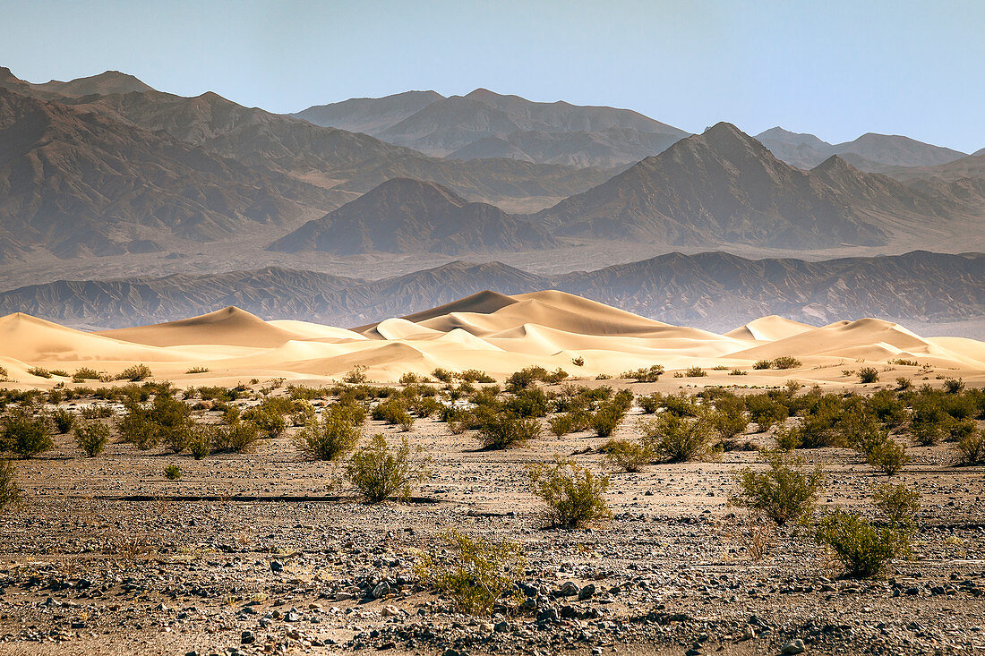 Mesquite Flat Sand Dunes, Death Valley Nationalpark, Kalifornien, USA