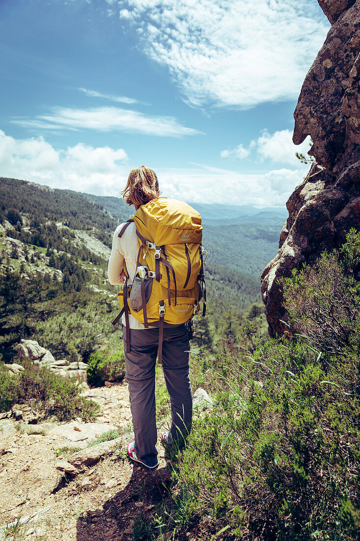 In the Bavella massif, Corsica, France