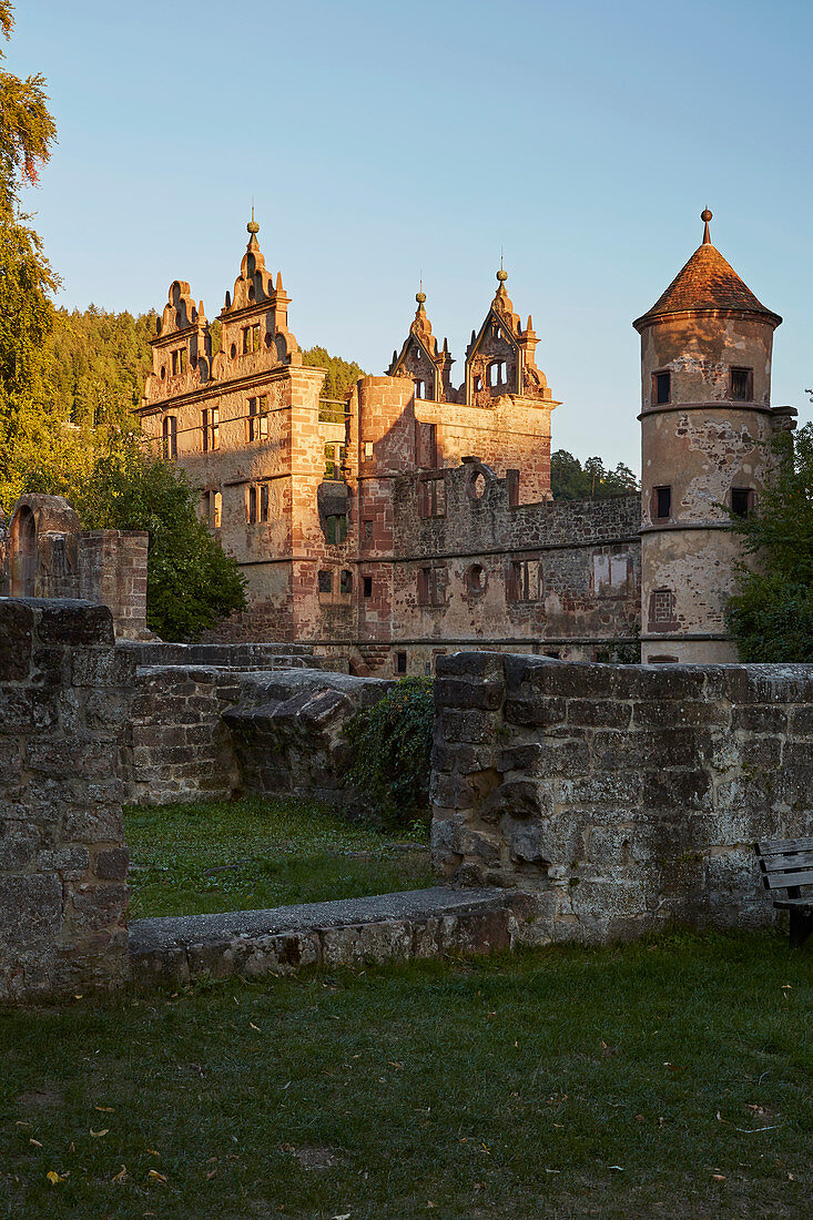 Hirsau Monastery, castle ruin, Renaissance style, former Benedictine monastery of St. Peter and Paul, Hirsau, Calw, Northern Black Forest, Black Forest, Baden-Wuerttemberg, Germany, Europe