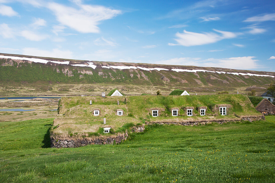 Turf Dwellings at Thvera Iceland LA007271