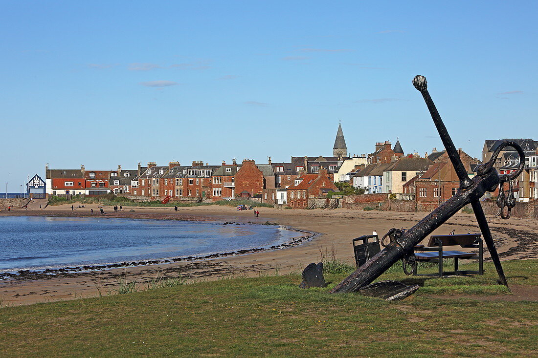 City of North Berwick, with Bass Rock in the background, East Lothian