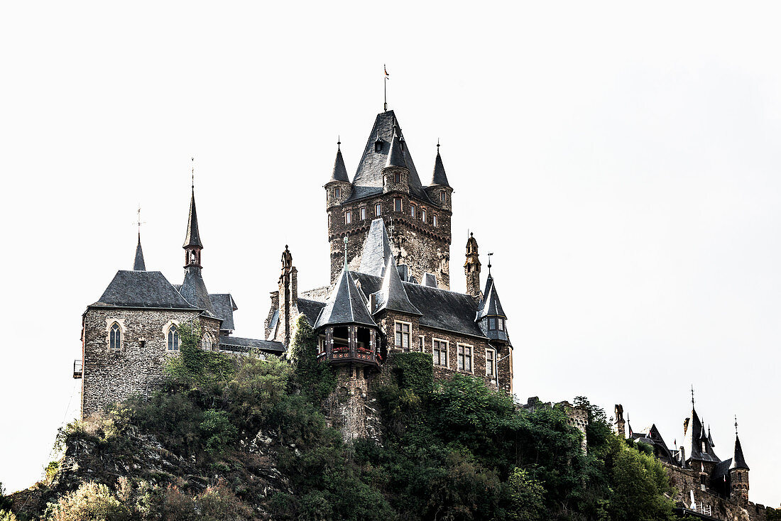 Reichsburg, Cochem an der Mosel, Mosel, Rheinland-Pfalz, Deutschland