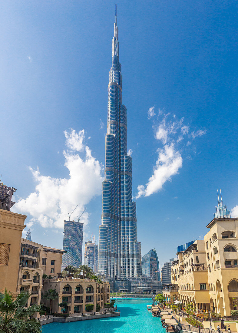 Der Burj Khalifa in Dubai, VAE