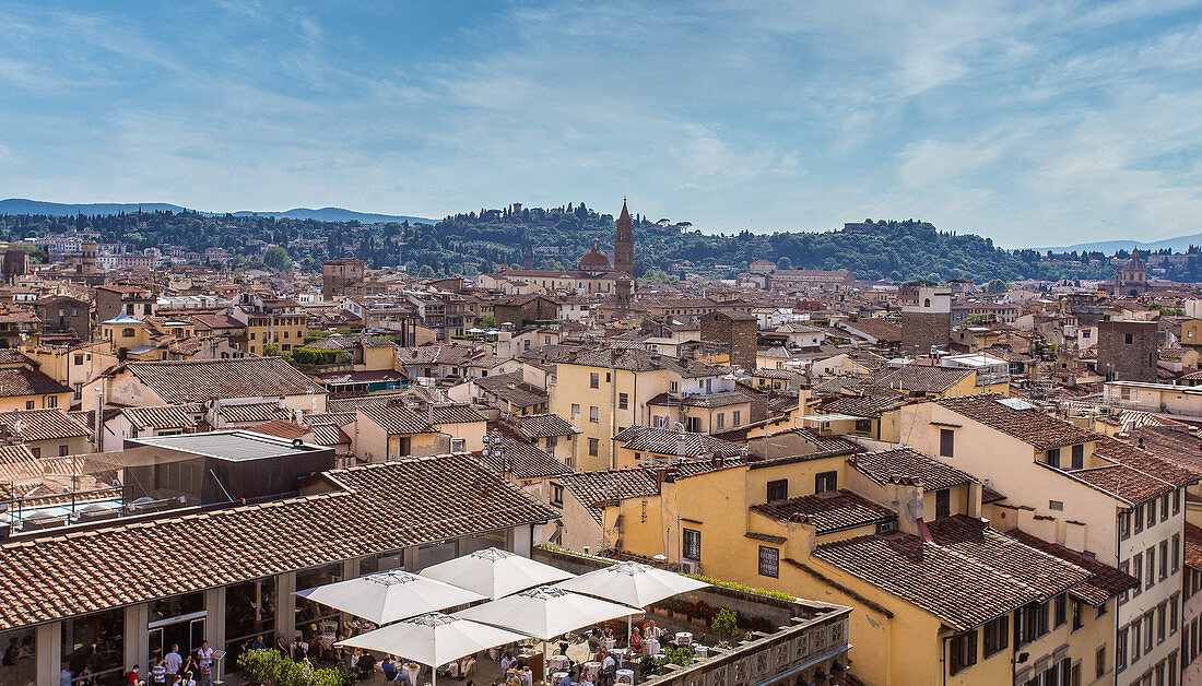 View over the rooftops of Florence, Italy