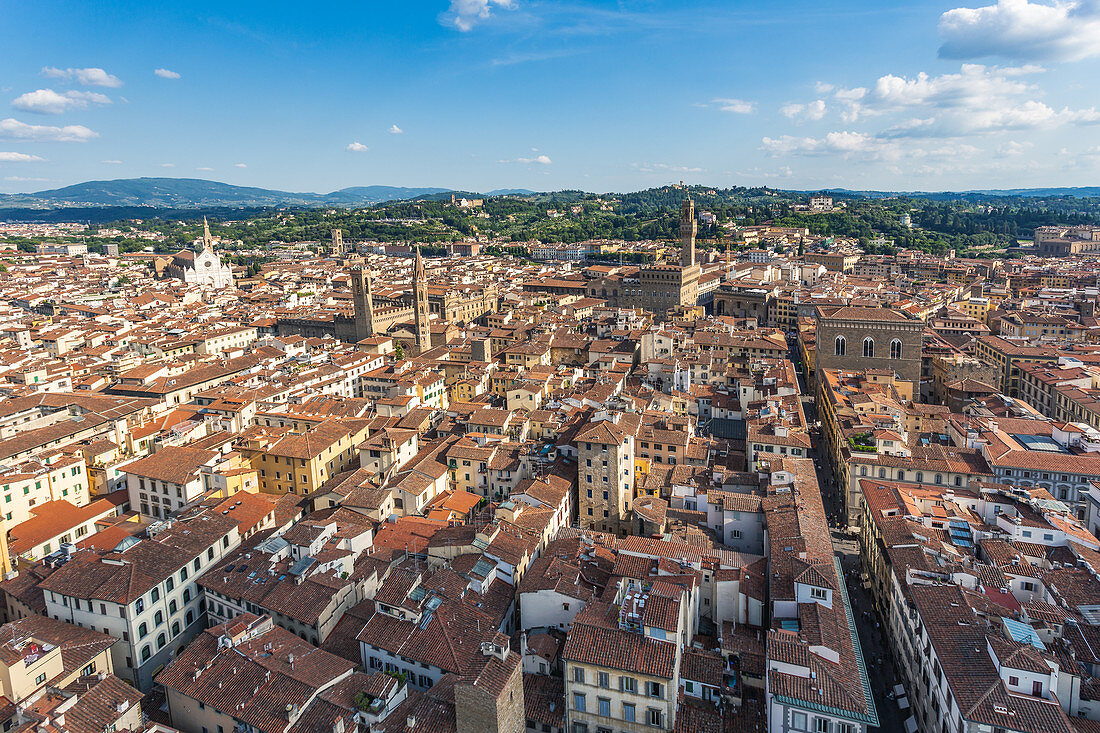 Panoramic view over Florence, Italy