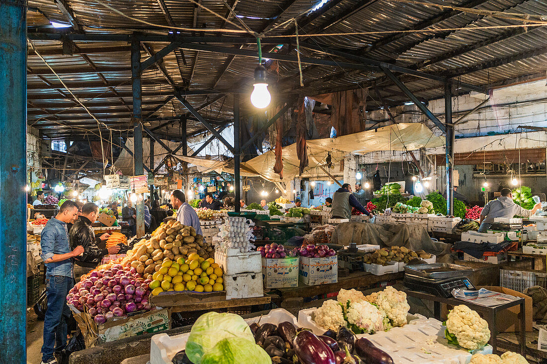 Abends im Markt von Amman, Jordanien