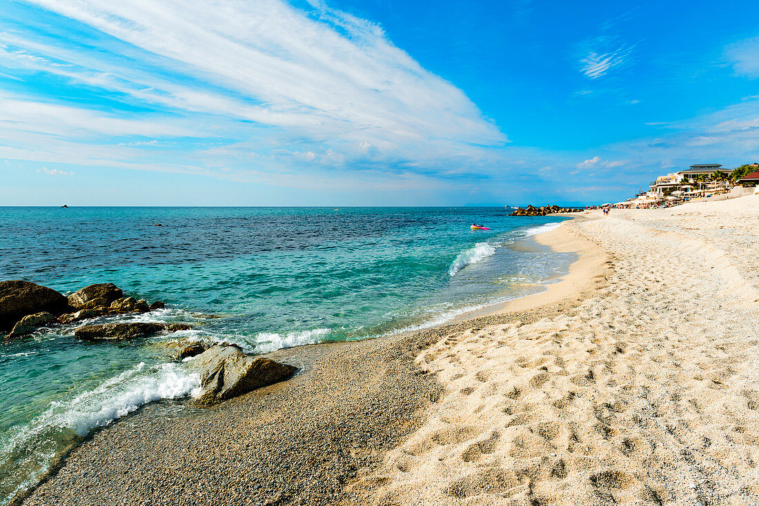 Beach in Calabria, Italy