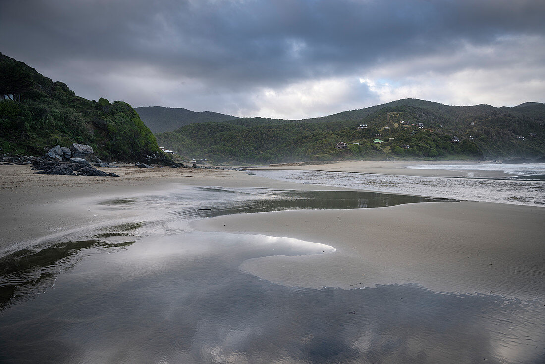 Playa Bahia Mansa Beach, Chile, South Pacific, Pacific Ocean, South America